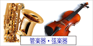 バイオリン、管楽器　サイト！